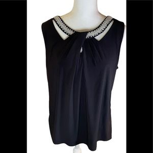 NWOT Nine West Women Black Blouse